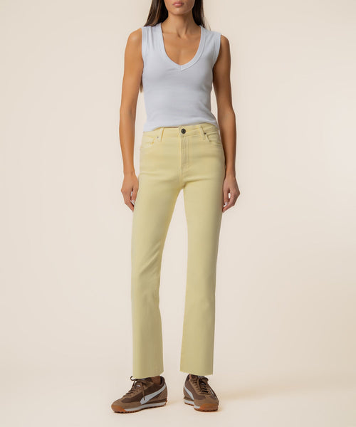 Kelsey Ankle - Pastel Yellow