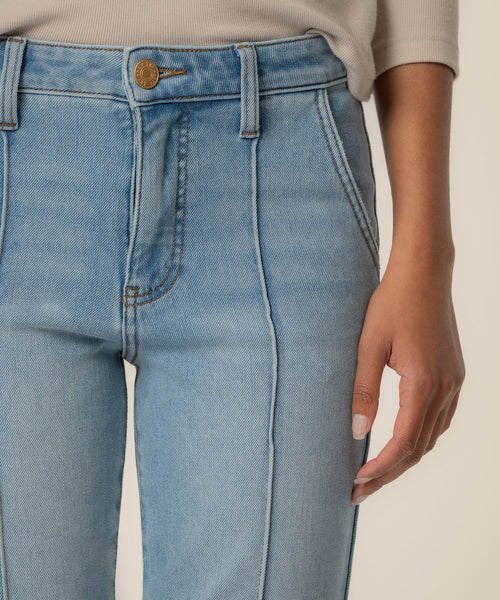 Ana High Rise Pintuck Jeans