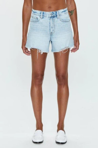 Kennedy Relaxed Mid Rise Cut Off Shorts