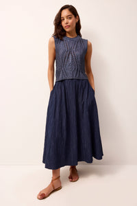 Sasha Skirt - Naval