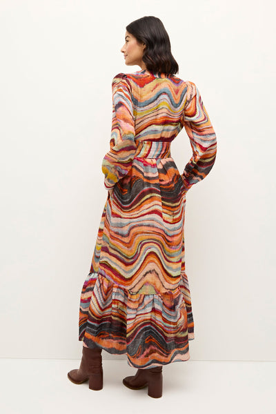Hannon Dress - Ammolite Strripe