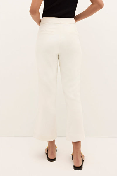 Mia Crop Pant - Bone