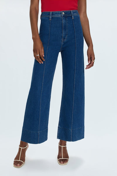 Penny Ankle Pintuck Jean