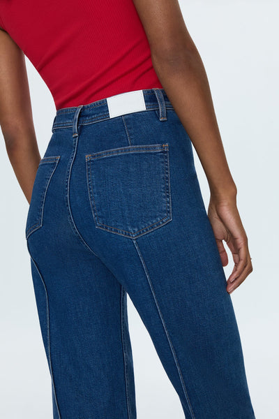 Penny Ankle Pintuck Jean