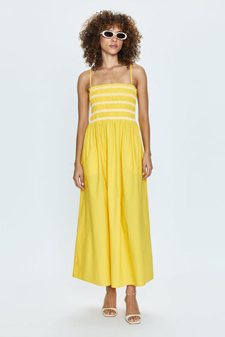 Smocked Top Dress - Sunshine
