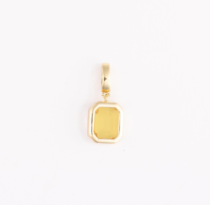 Zoe Charm Bar Birthstones