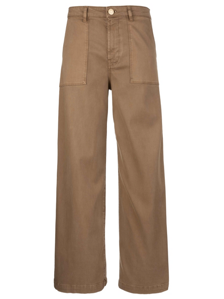 Meg High Rise Pant - Saddle Brown