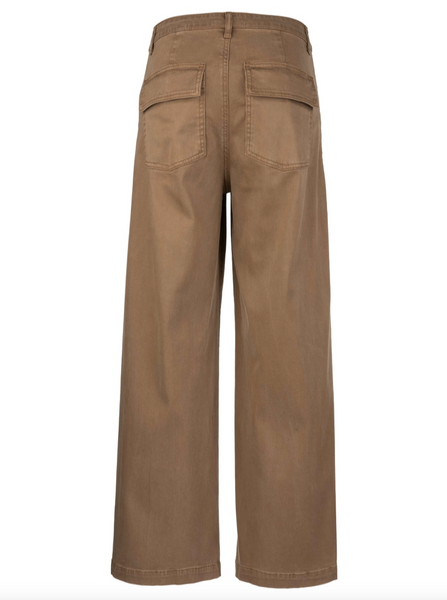 Meg High Rise Pant - Saddle Brown