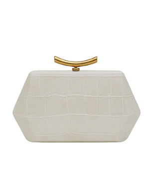 Croc Clutch Handbag