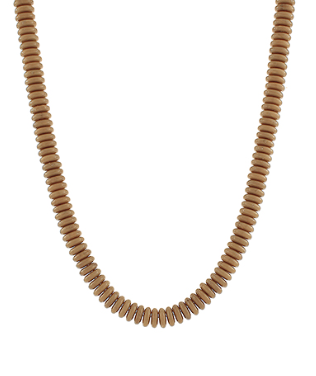Rondelle Marble Bead Necklace