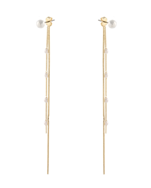 Pearl Fringe Earrings