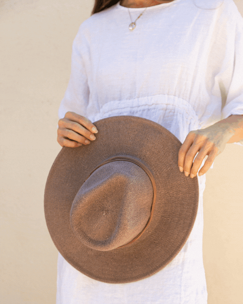 Beacon Mesh Packable Hat - Taupe