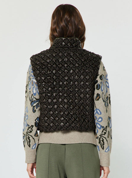 Diamond Quilted Puffer Vest