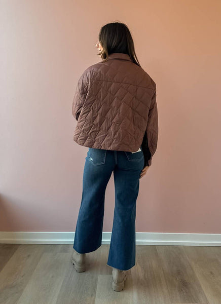 Down Button Jacket