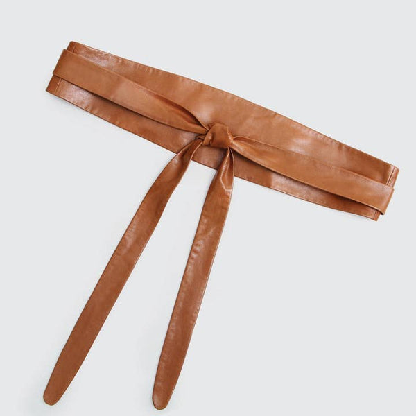 Soft Wrap Leather Belt