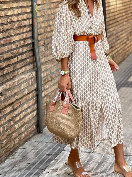 Button Down Maxi Dress