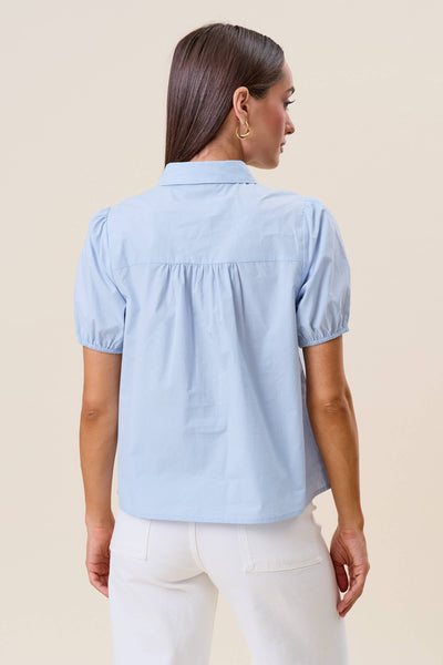 Cutwork Collar Blouse