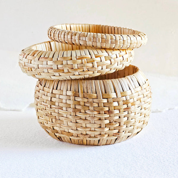 Rattan Bangle - 3 size options