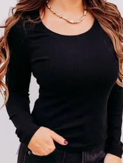 Sarah Rib Knit Top