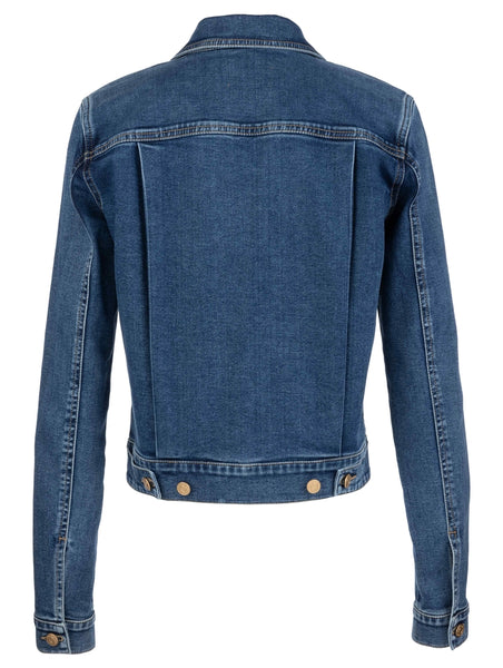 Genevieve Zip Demin Jacket