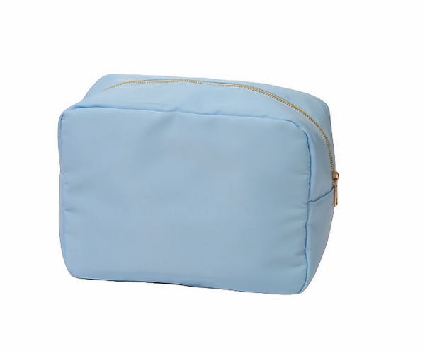 Large Nylon Zip Cosmetic Bag
