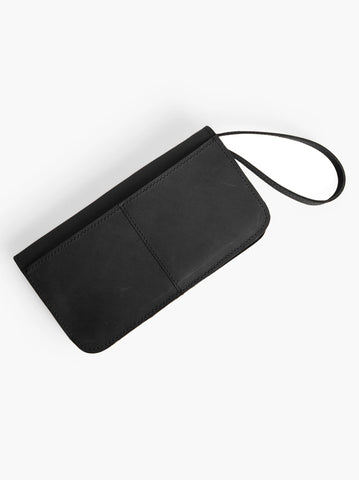 Alem Snap Wallet in Black
