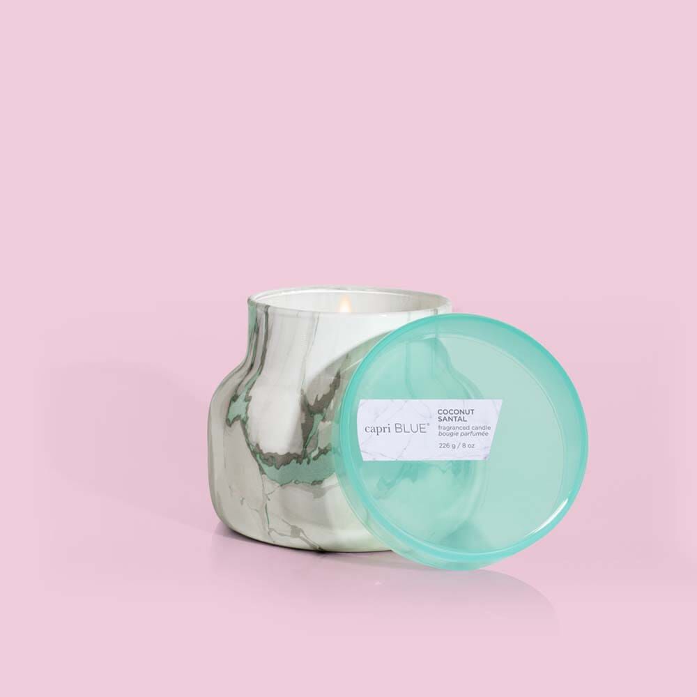 Modern Marble Petite Jar - Coconut Santal