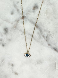 Blue Eyed Necklace