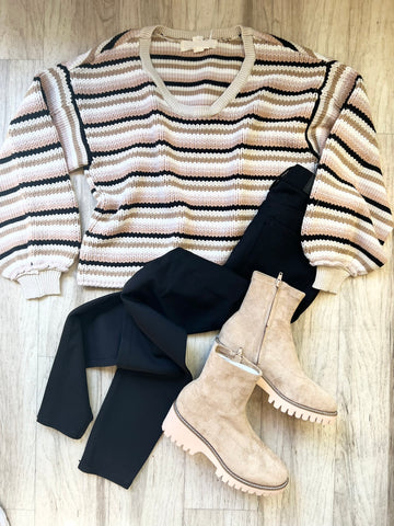 Multi Stripe Sweater
