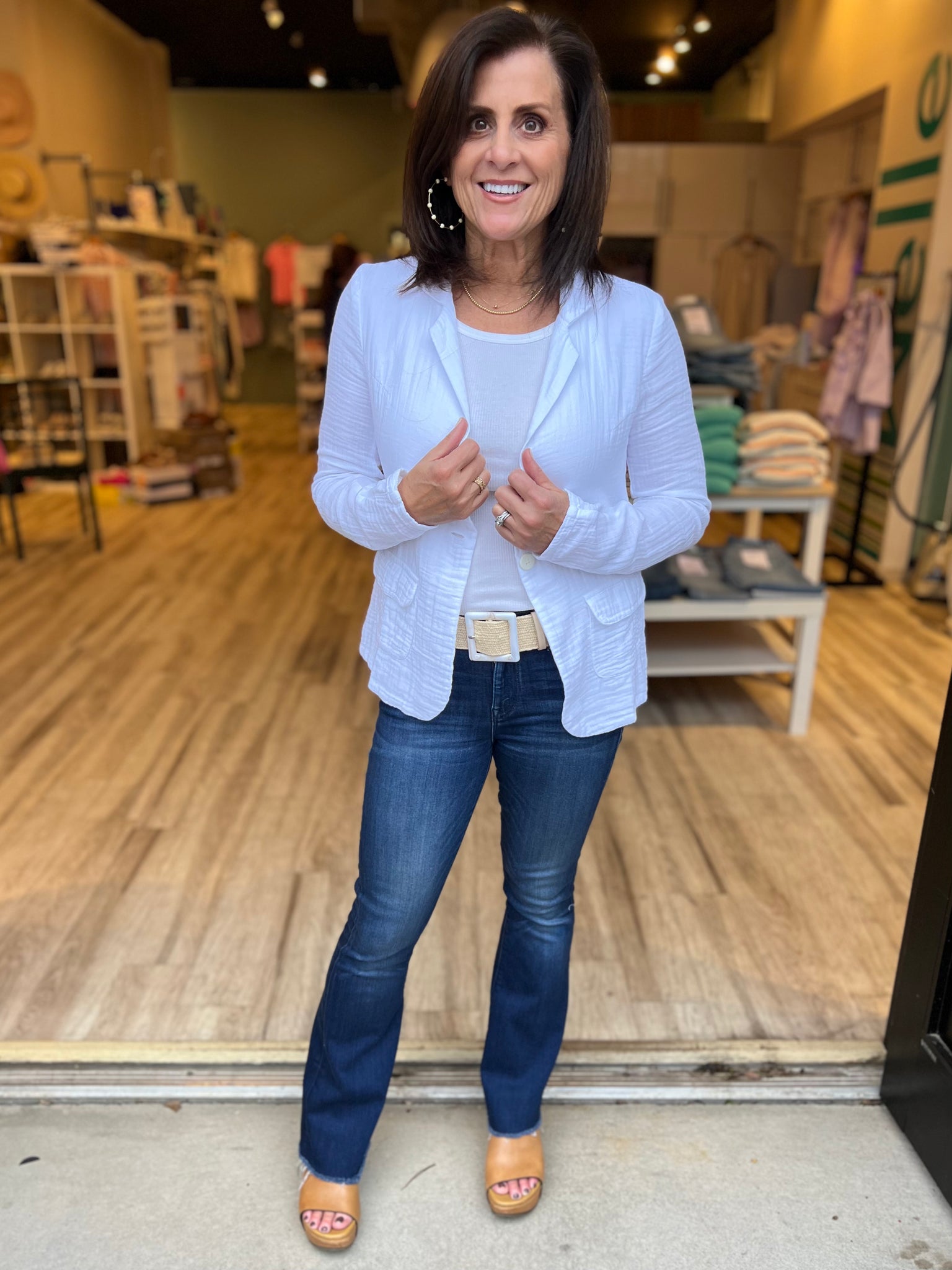 Gauze Blazer