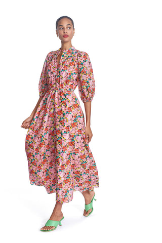 Farren Dress - Bold Blooms