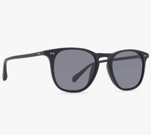 Maxwell Matte Black Grey Polarized Sunglasses